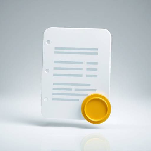Legal document icon with a checkmark, representing permit acquisition service.