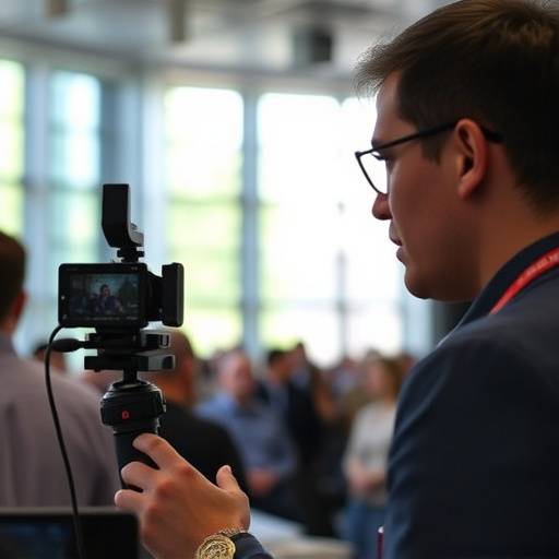 Still from an event videography project at a Denver Tech Conference.